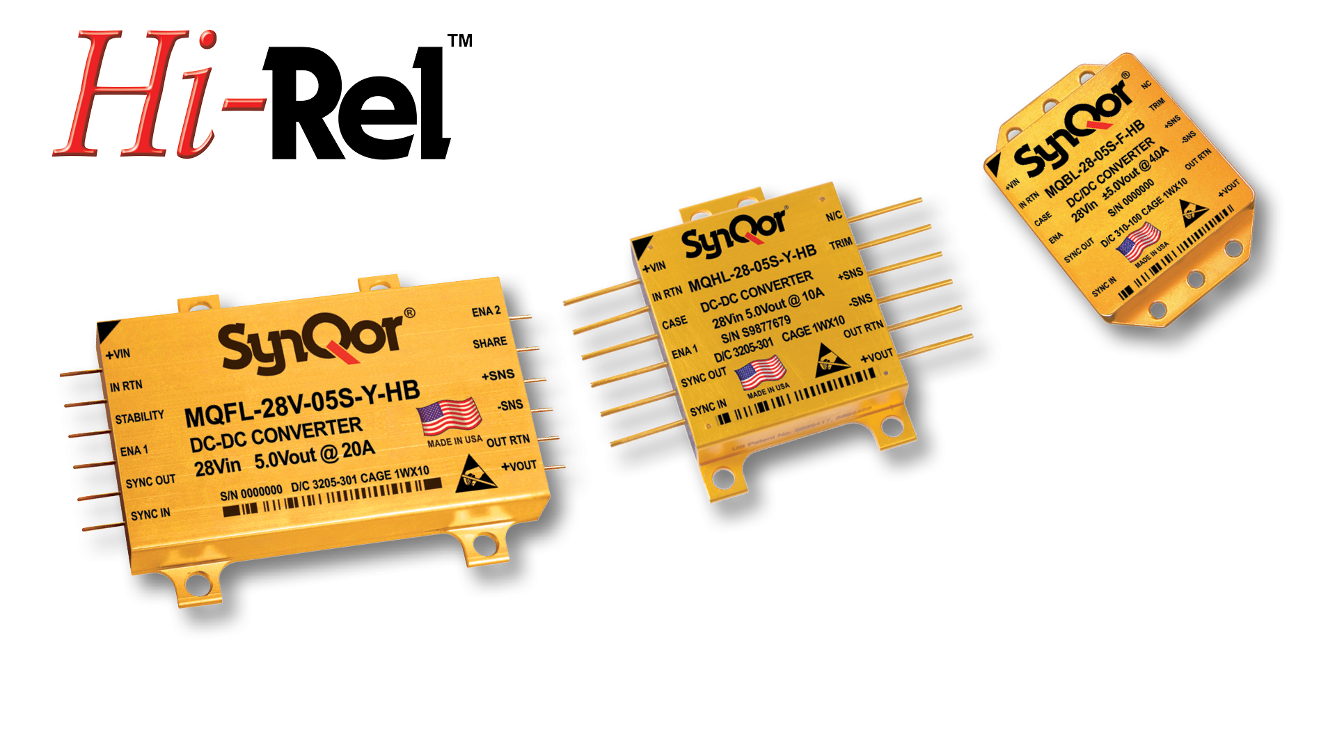 Hi-Rel Converters and Filters